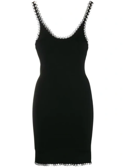 Shop Alexander Wang Rivet Tank Dress - Black