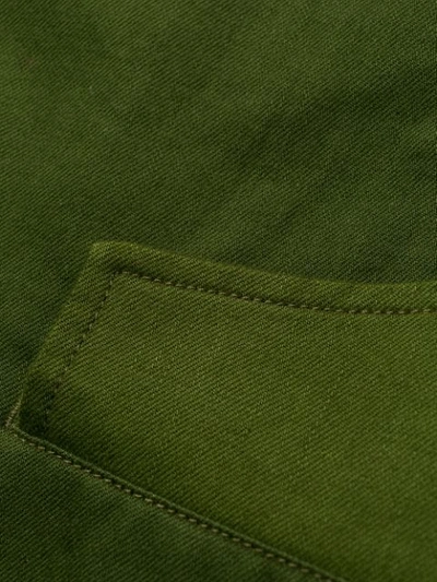 Shop Jacquemus Le Jean De Nimes Wide-leg Trousers In Green