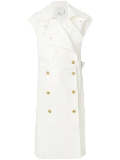 Shop 3.1 Phillip Lim / フィリップ リム Utility Belted Trench Vest In White