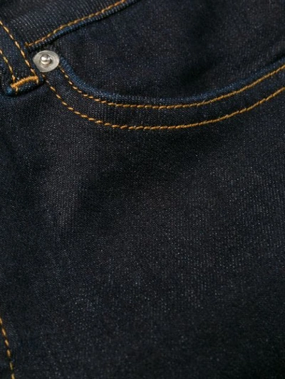Shop Ganni Slim-fit Jeans In Blue