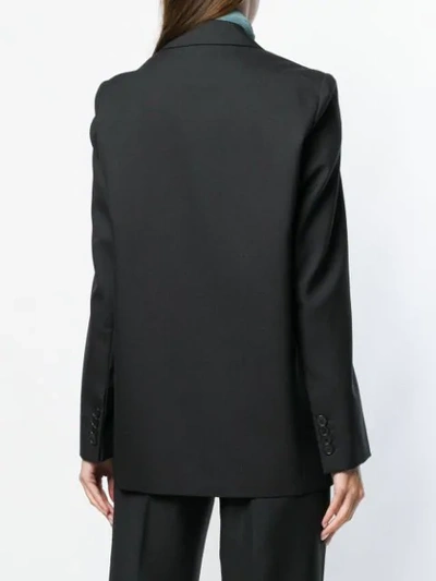 Shop Acne Studios Double-breasted Suit Jacket In Black