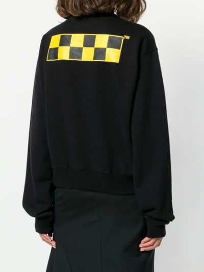 Shop Off-white Graphic Logo Sweatshirt - Black