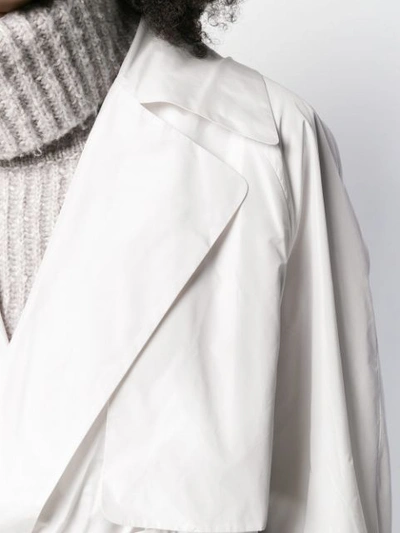 Shop The Row Keera Belted Jacket In White