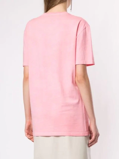 Shop N°21 Logo Print T-shirt In Pink