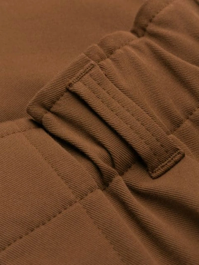 Shop Brunello Cucinelli Straight Leg Trousers In Brown
