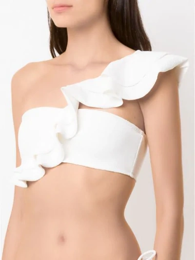 Clube Bossa Malgosia Bikini Top In White