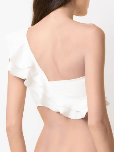 Clube Bossa Malgosia Bikini Top In White