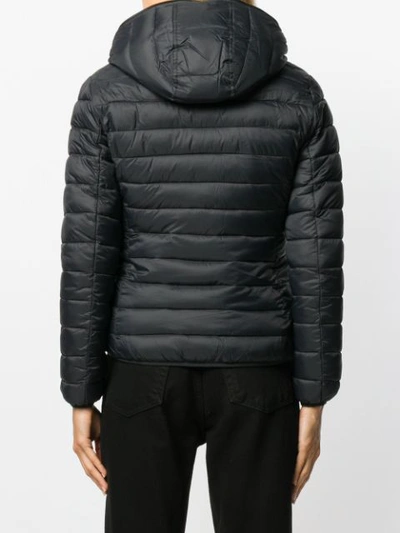 Shop Save The Duck Padded Shell Jacket In Black