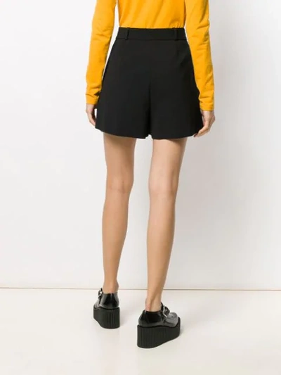 Shop Stella Mccartney Work Wear Mini Shorts In Black