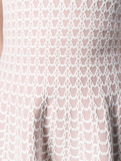 Shop Antonino Valenti Sleeveless Flared Dress In Pink