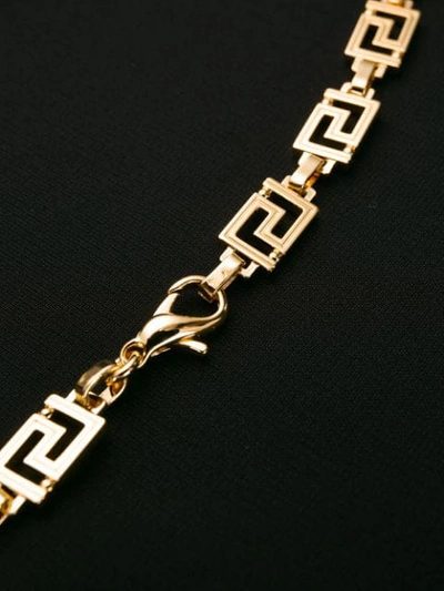 VERSACE GREEK KEY CHAIN BODYSUIT - 黑色