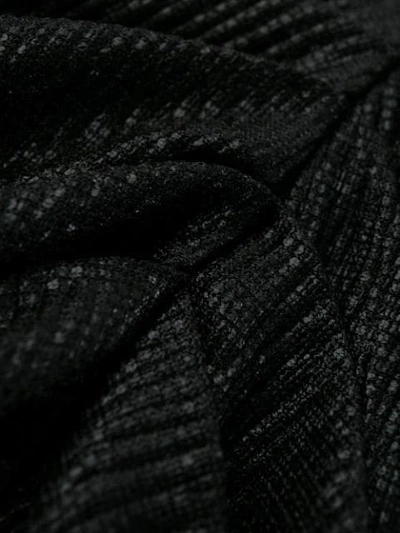 Shop Iro Ruched Midi Skirt In Black