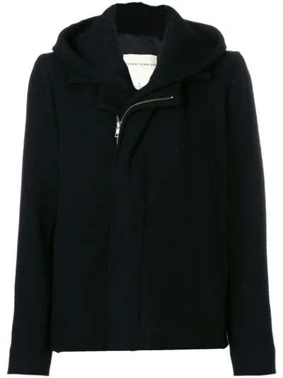 Shop Stephan Schneider Hooded Jacket - Black