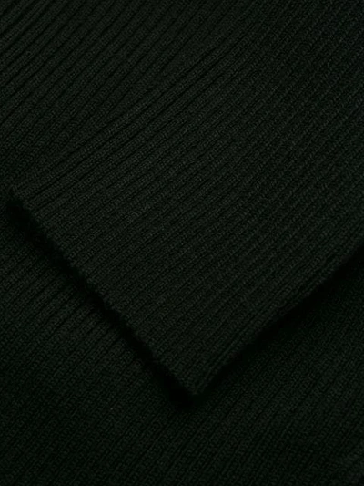 Shop Sandro Baskian Cardigan In Black
