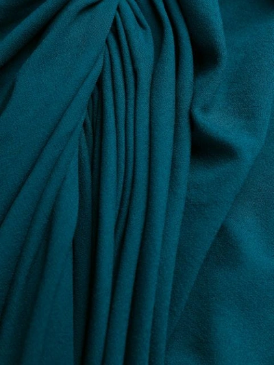 ALEXANDRE VAUTHIER 深V领合身连衣裙 - 蓝色