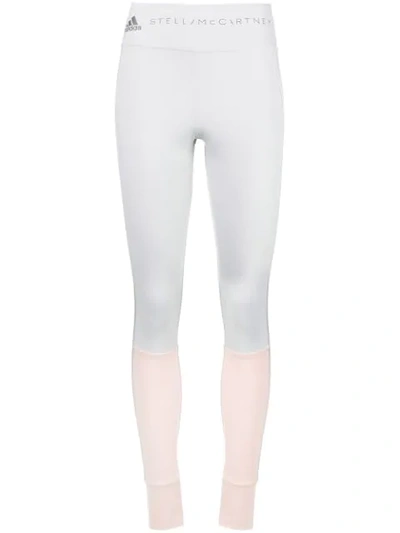 Shop Adidas By Stella Mccartney Yoga Comfort Leggings - Grey