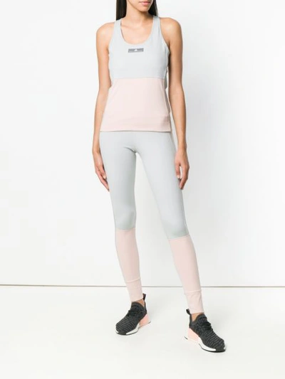 Shop Adidas By Stella Mccartney Yoga Comfort Leggings - Grey