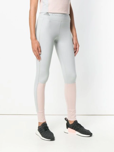Shop Adidas By Stella Mccartney Yoga Comfort Leggings - Grey