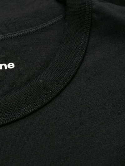 Shop Rabanne Logo Tape T In Black