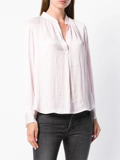 Shop Zadig & Voltaire Zadig&voltaire V-neck Shirt - Pink