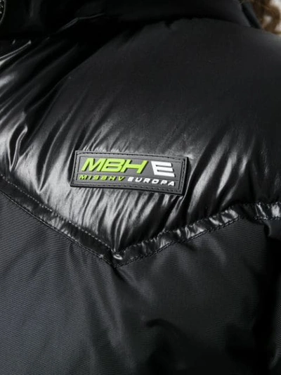 Shop Misbhv Padded Hooded Jacket In Black