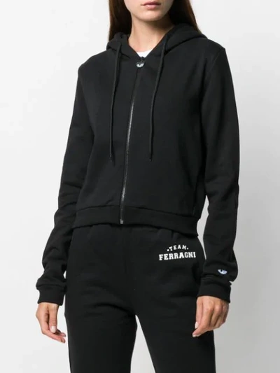 Shop Chiara Ferragni Winking Eye Track Jacket In Black