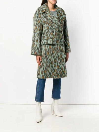 Kenzo leopard shop print coat