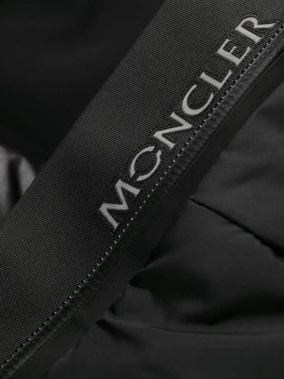 Shop Moncler Padded Long Sleeve Jacket In Black