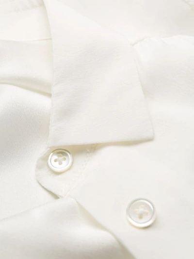 Shop Bellerose Astra Silk Shirt In Neutrals