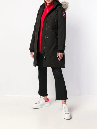 Shop Canada Goose Parka Mit Kapuze In Black