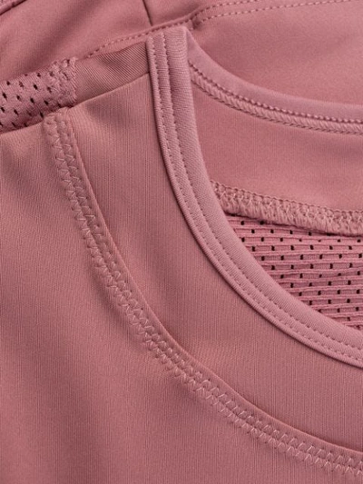 Shop Adidas By Stella Mccartney Logo Training T-shirt In Pink