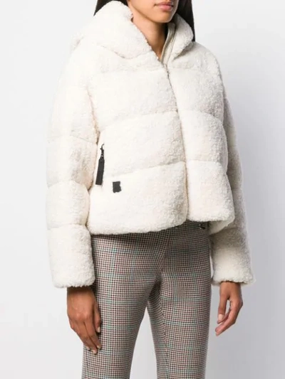 Shop Bacon Big Bear Jacket In Neutrals