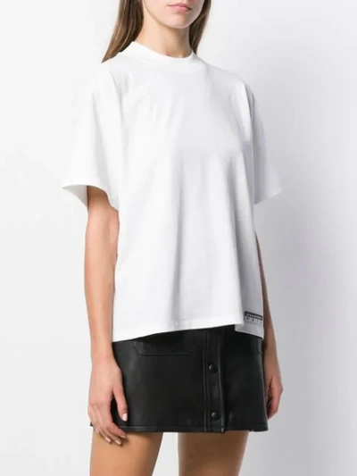 Shop Alexander Wang T Short Sleeve T-shirt In White