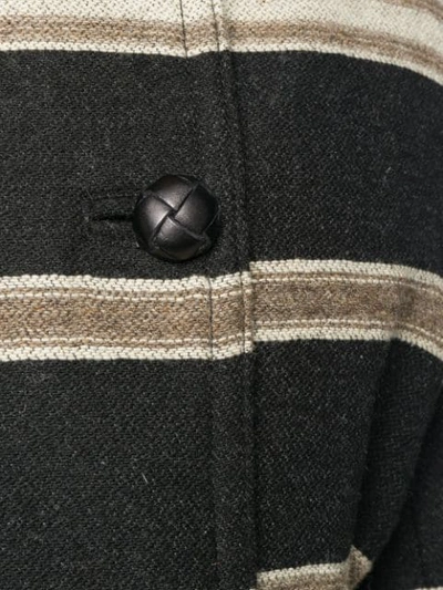 Shop Isabel Marant 'hilda' Mantel In Black