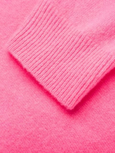 Shop Roberto Collina Wool Knit Jumper In Pink