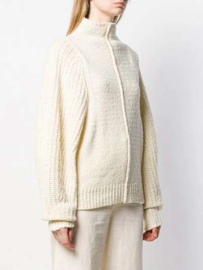 Shop Isabel Marant Edilon Jumper In White