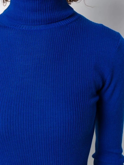 Shop P.a.r.o.s.h. Lou Lou Jumper In 083 Blue