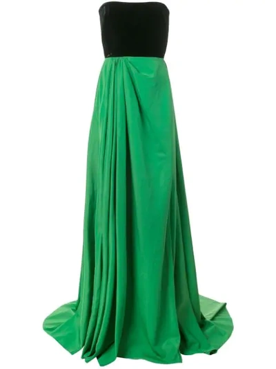 Shop Alex Perry 'dalton' Abendkleid In Green