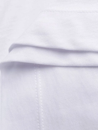Shop Love Moschino Printed Logo T-shirt In White