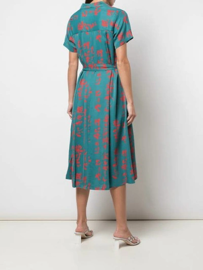 Shop Opening Ceremony Aloha Blossom X  Dress In Green