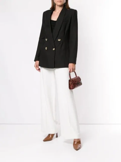 Shop Acler Belvue Blazer In Black