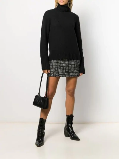 Shop Philosophy Di Lorenzo Serafini Roll Neck Sweater In Black