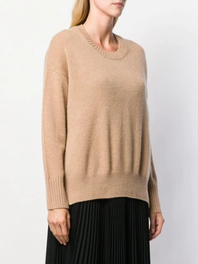 Shop Allude Fine Knit Sweatshirt In 47