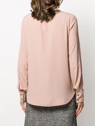 Shop N°21 Lace Trim Knitted Jumper In Pink