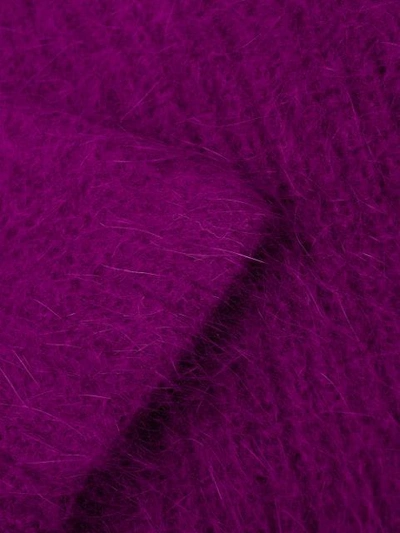 Shop Bellerose Knitted Jumper In Purple
