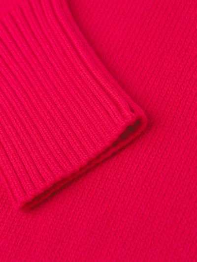 Shop Kenzo Logo Knit Jumper In Pink
