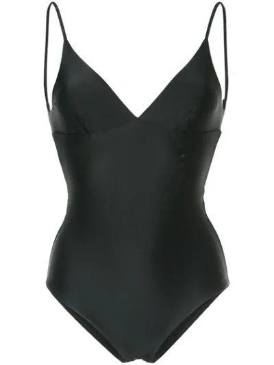 Shop Matteau The Plunge Maillot In Black