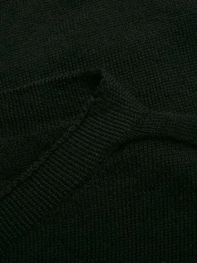 Shop Rick Owens Lightweight Wool Top In Black