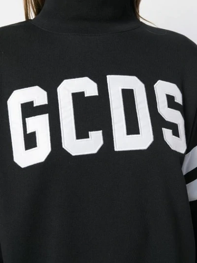 Shop Gcds Logo Print Jumper In Black