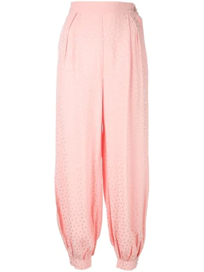 Shop Onia Harem Beachwear Trousers In Pink